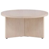 Vind Collection Vind Salt&amp;ouml; klub stolić ⌀85 cm, izbijeljeni (whitewash) Slike