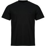 Lacoste T-shirt regular fit stretch avec col jacquard Crna | shoptok.hr