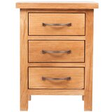 vidaXL Noćni ormarići 2 kom 40 x 30 x 54 cm od masivne hrastovine | shoptok.hr