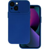 Onasi Lens Cover silikonski ovitek zaščita za iPhone 15 Pro - moder Cene