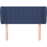  Uzglavlje s ušima plavo 83x23x78/88 cm od tkanine | shoptok.hr