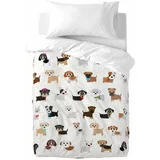 Mr. Fox dječja pamučna posteljina Dogs, 100 x 120 cm