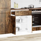  Donji kuhinjski ormarić Porto boja hrasta konstruirano drvo | shoptok.hr