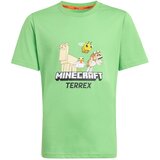 Adidas Funkcionalna majica 'Minecraft' rumena / svetlo zelena / črna / bela Cene