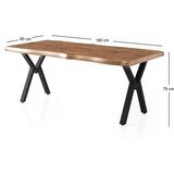 Hanah home trpezarijski sto gala 3022