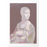  Plakat - Pastel Lady 29.7x42 Bez okvira s margom | shoptok.hr