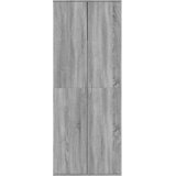  Visoka komoda siva sonome 70x35x180 cm od konstruiranog drva | shoptok.hr