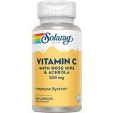 Solaray Vitamin C 500 mg s šipkom in acerolo - 100 kaps. | Shoptok.si