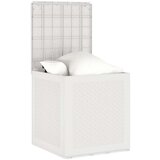  Skladišna kutija za vrt bijela 55x53x57 cm PP | shoptok.hr