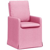  Trpezarijske stolice 2 pcs Ružičasta 57 x 67 x 98 cm tkanina | shoptok.hr