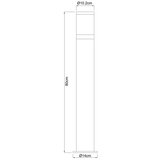 Globo 32016 - Spoljna lampa XELOO 1xE27/60W/230V IP44 | Eponuda.com