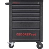 Gedore red Delavniški voziček MECHANIC, 6 predalov, črne barve, VxŠxG 910 x 628 x 418 mm | Shoptok.si