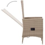  7-dijelni vrtni blagovaonski set s jastucima bež | shoptok.hr