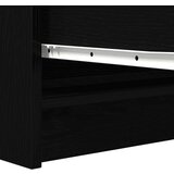  Komoda crni hrast 100x35x76 cm konstruirano drvo | shoptok.hr