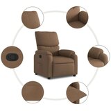  Naslanjač iz rjavega blaga | Shoptok.si