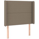  Krevet s oprugama i madracem smeđesivi 90x200 cm od tkanine | shoptok.hr