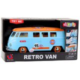 Retro kombi za igru sa zvučnim i svjetlosnim efektima - plavo/narančasti | Shoptok.si