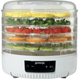 Gorenje Aparat za sušenje hrane, 5 posuda, LCD ekran, 380W – FDK500GCW | Eponuda.ba
