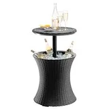 barski sa kutijom za led Braon - CU 230902