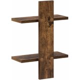  Zidna polica Dimljeni hrast 30 x 13.5 x 43 cm Prerađeno drvo | shoptok.hr