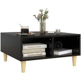  Stolić za kavu crni 60 x 60 x 30 cm od iverice | shoptok.hr
