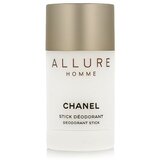 Chanel Allure Homme deodorant v stiku brez aluminija 75 ml za moške | Shoptok.si