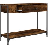 Konzolni stol boja hrasta 100 x 34,5 x 75 cm konstruirano drvo | shoptok.hr