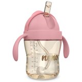 Neno BEBESITO bočica sa slamkom 240 ml, roza | shoptok.hr