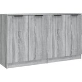 Maison Chic Komoda - Predalnik 2 kosa siva sonoma 60x30x70 cm konstruiran les, (21719158) Cene