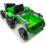 Traktor na akumulator s prikolicom CH9959B - zeleni | shoptok.hr