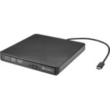 Sandberg USB-C/A DVD Drive pogon optičkog diska DVD Super Multi DL Crno Slike