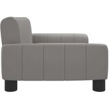  Krevet za pse sivo 70 x 45 x 30 cm od umjetne kože | shoptok.hr