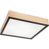  plafonsko svetlo natural square 4xE27/15W/230V 48x48 cm borovina/crna | Eponuda.com