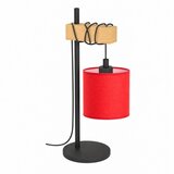 Brilagi Stona lampa NUBILA 1xE27/40W/230V smeđa/crna/crvena Slike