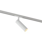 QAZQA Sodobni beli reflektor za 1-fazni sistem tirnic GU10 35mm - Slimline Uzzy | Shoptok.si