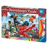 Ravensburger Puzzle - Moč superjunakov Miraculous, 200 XXL delov | Shoptok.si