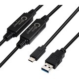MicroConnect Kabel USB C-A 3.2, 10m, črn Gen 1x1, 5Gbps, 5V/1.5A, (5000117566) Cene