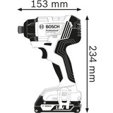 Bosch akumulatorski udarni odvijač gdr 18V-160 solo (06019G5106