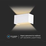  LED spoljašnje zidno svetlo LED/24W/230V 4000K IP65 belo | Eponuda.com