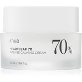 Anua Heartleaf 70% Intense Calming Cream intenzivna pomirjajoča in zaščitna krema za vse tipe kože, vključno z občutljivo kožo 50 ml