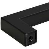  Ručke za ormarić 10 kom crne 128 mm od nehrđajućeg čelika | shoptok.hr