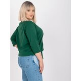 RELEVANCE Blouse-RV-BZ-7578.66-dark green | Shoptok.si