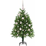  Božićno drvce s 150 LED svjetlima s stalakom Zelena 120 cm PE | Eponuda.com