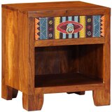 vidaXL Nočna omarica 2 kosa 40x35x45 cm masivni les akacija | Shoptok.si