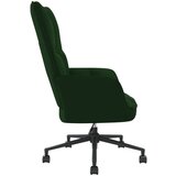  Stolica za opuštanje tamnozelena baršunasta | shoptok.hr