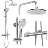 Rea Komplet za prhanje Foss Clif Brush Nickel | Shoptok.si