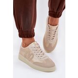 Boto Low Women's Sports Shoes Made Of Eco Leather Beige Iladira Cijene