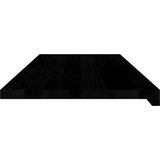  Prozorske klupice 2 kom tamnosmeđe 100x40x2 cm masivne hrast | shoptok.hr