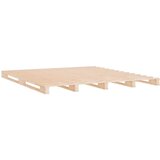  Okvir za krevet 120 x 200 cm od masivne borovine | shoptok.hr