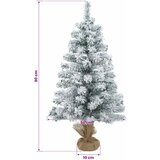 Mini zasnježeno božićno drvce 90 cm PVC Zelena i bijela | shoptok.hr